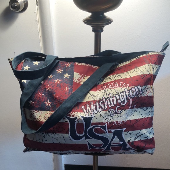 Robin Ruth Handbags - 🇺🇸 USA Canvas FLAG BAG (NEW)